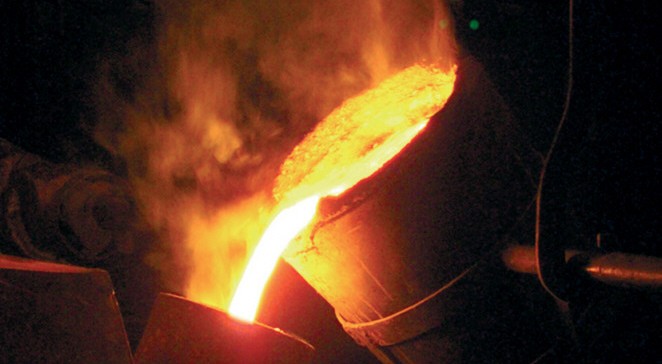 Gießverfahren zur Herstellung von Komponenten aus Kobalt-, Nickel- und Eisenlegierungen.